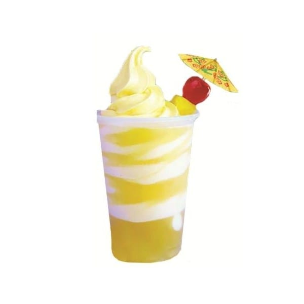 Pineapple Float (Dole Soft Serve).
