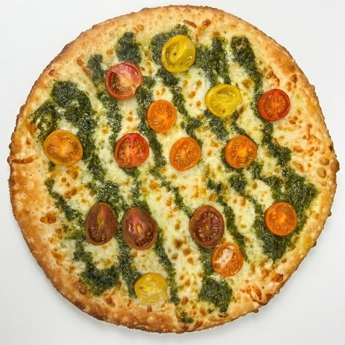 Pesto Pizza.