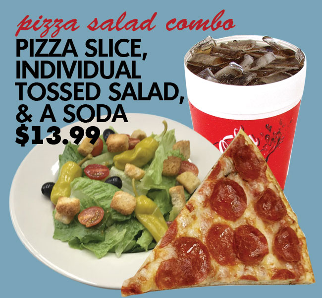Pizza Salad Combo