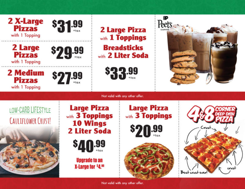 Menus - valentinospizzanaples.com