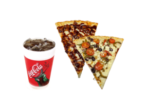 2-Specialty-Slices-and-a-soda 2 Specialty Pizza Slices