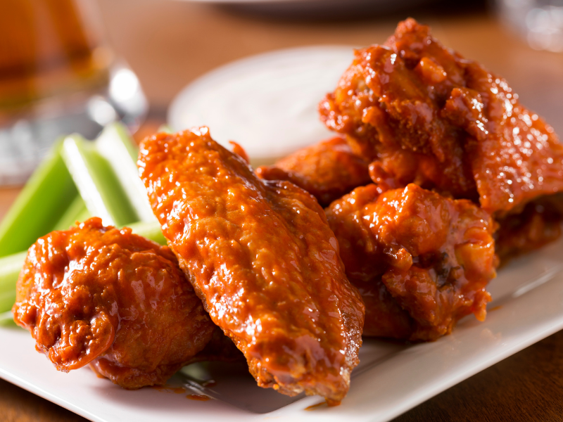 5-Piece-Hot-Wings Hot Wings