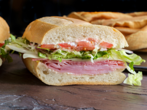 Ham-and-Cheese-Sub Ham and cheese sub