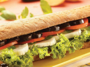 Vegetarian-Sub-Sandwich Veggie Sub Sandwich